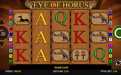 Eye of Horus Slot igra u Boomerang srpskom sajt